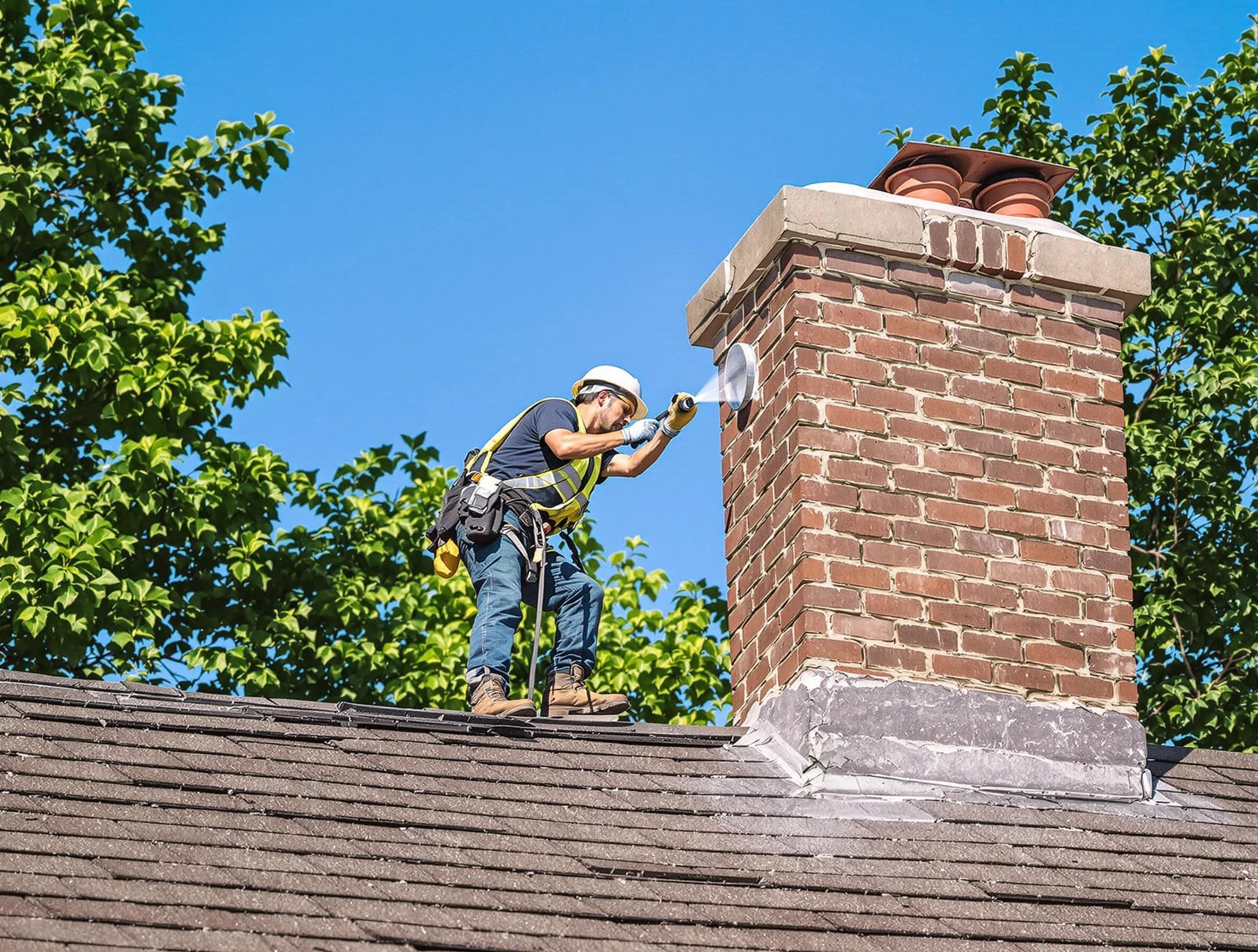 Riverdale Chimney Sweep performing an inspection with advanced tools in Riverdale, UT