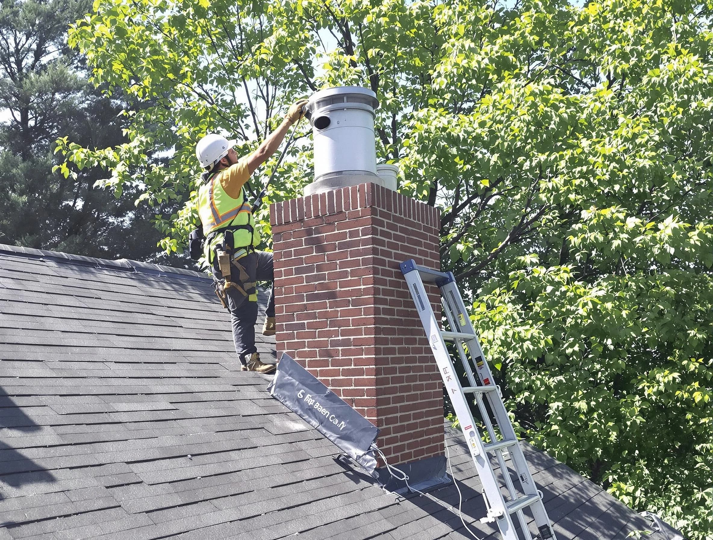 Chimney liner inspection by Riverdale Chimney Sweep in Riverdale, UT