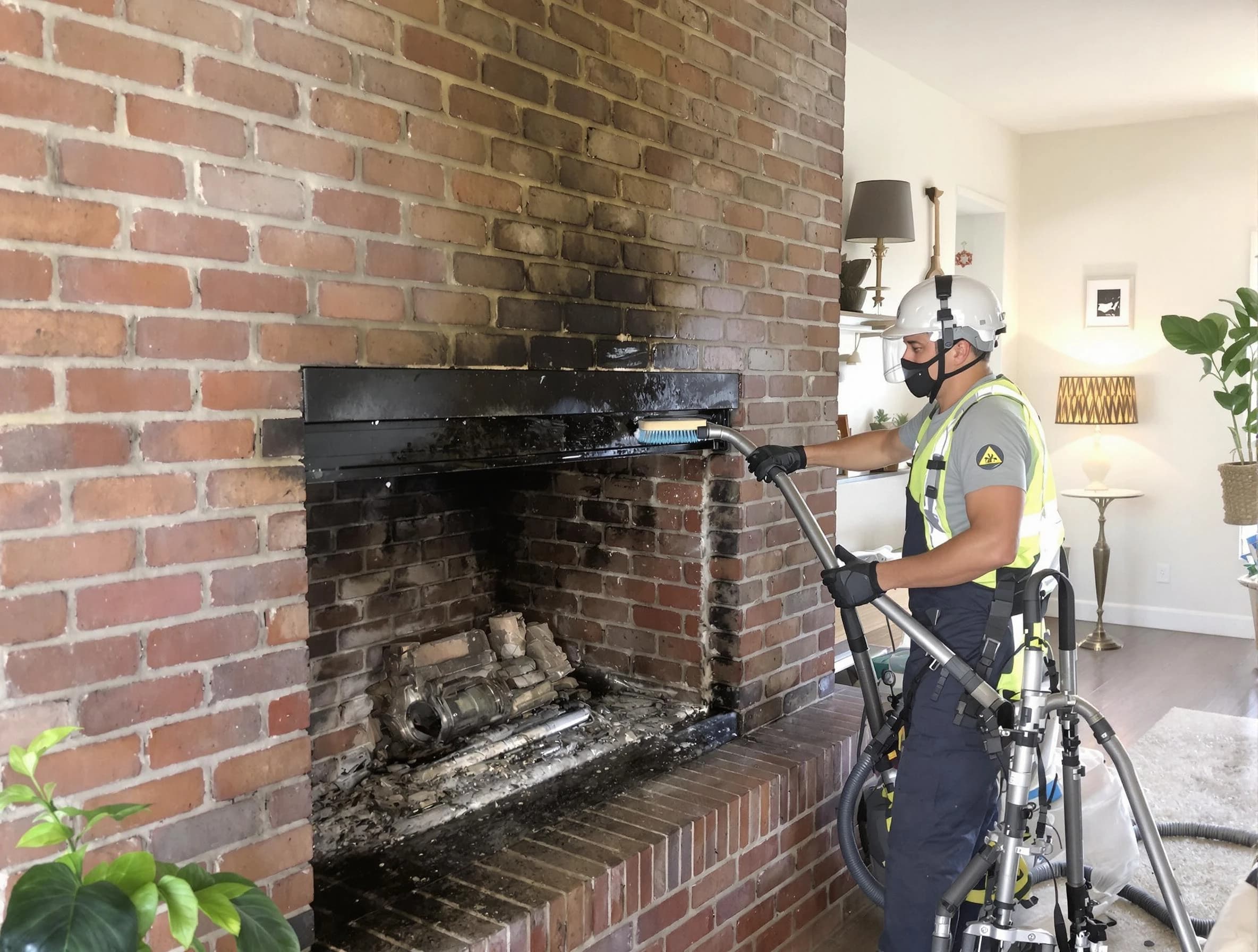 Riverdale Chimney Sweep providing fireplace cleaning services in Riverdale, UT