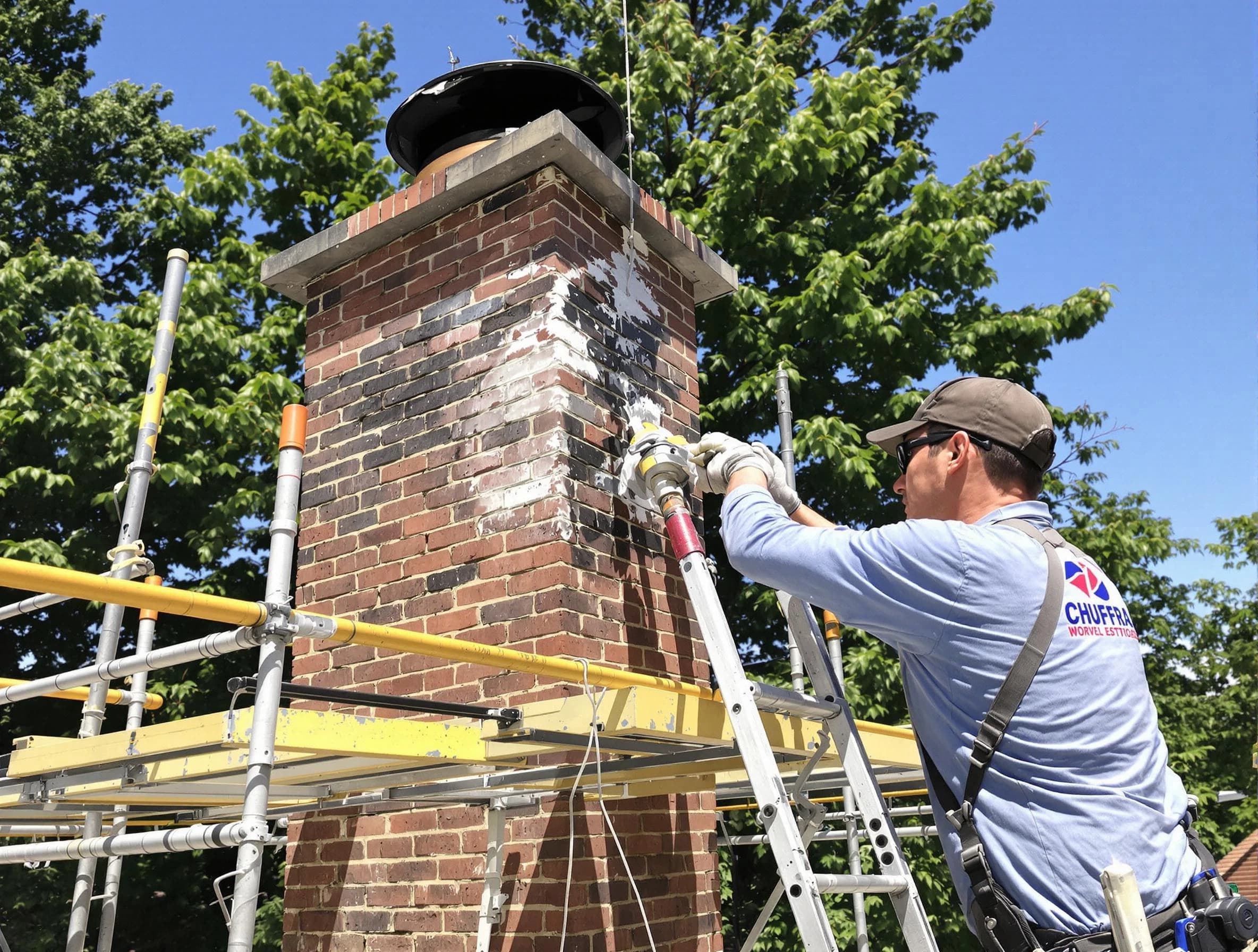 Structural chimney repair by Riverdale Chimney Sweep in Riverdale, UT