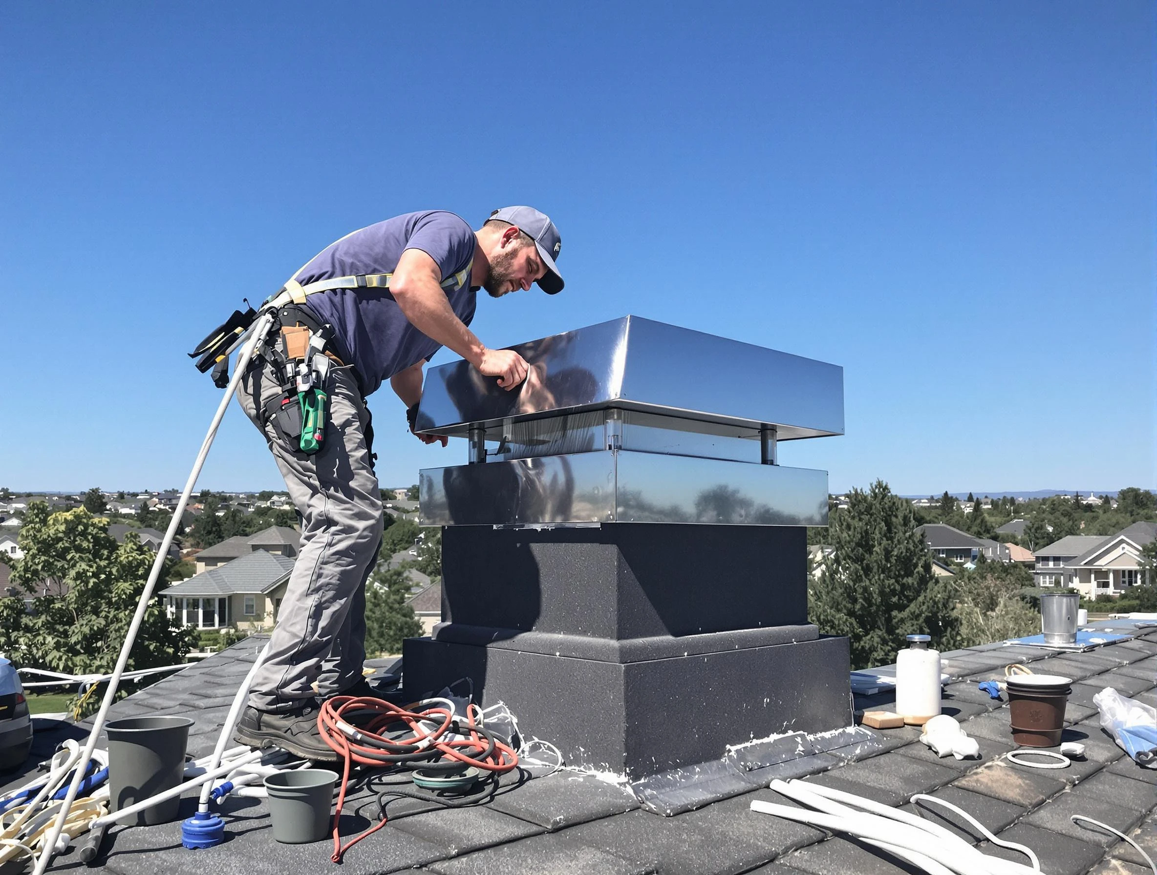 Chimney Cap Services in Riverdale