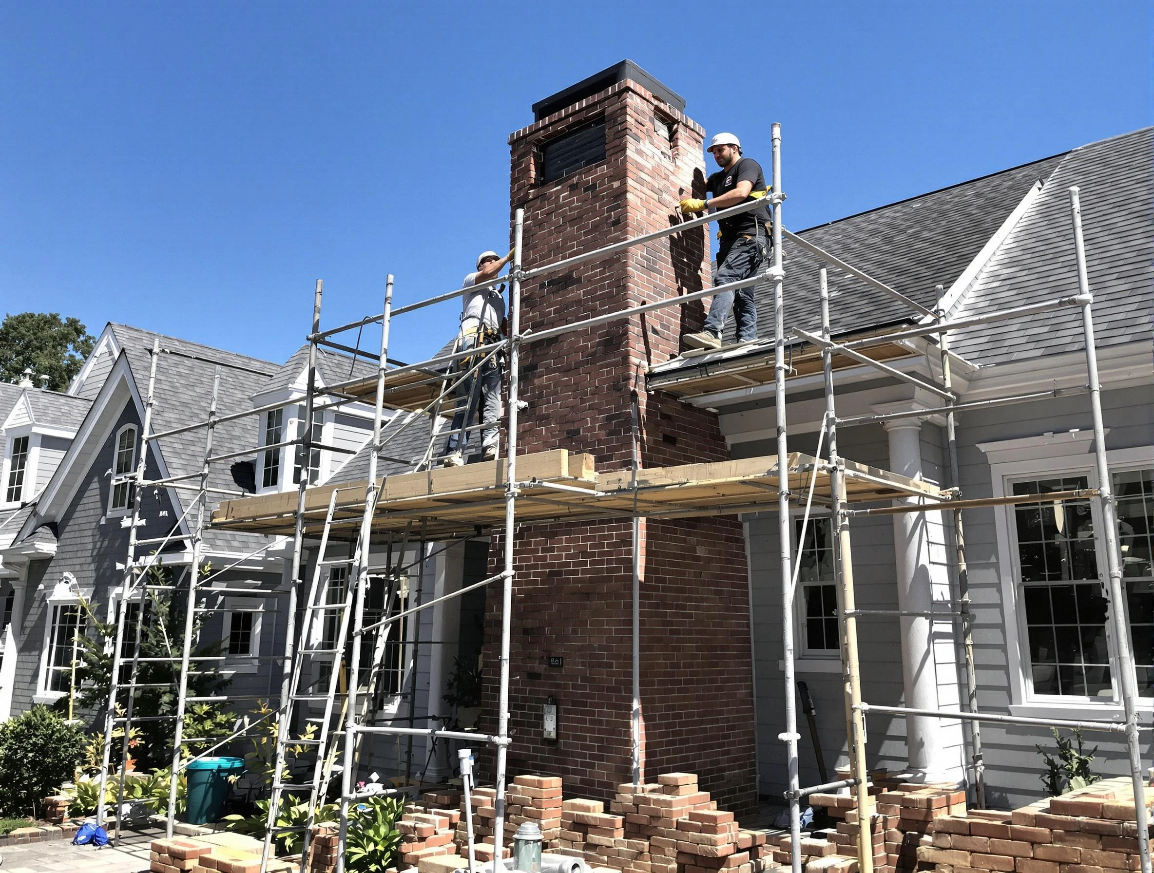 Chimney Rebuilding in Riverdale